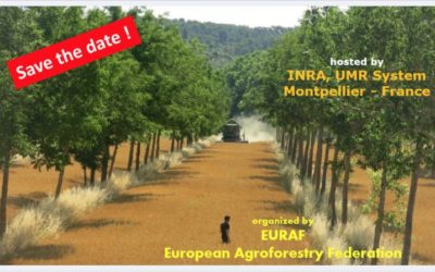 3ème Congrès Européen d’Agroforesterie,  23 au 25 mai 2016