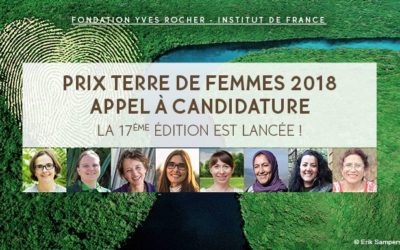 Postulez au prix Terre de Femmes 2018 – Fondation Yves Rocher