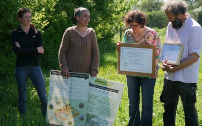 Partage d’expériences et de connaissances chez les lauréats agroforesterie 2022