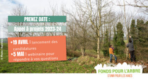 appel à projets Fonds pour l'Arbre